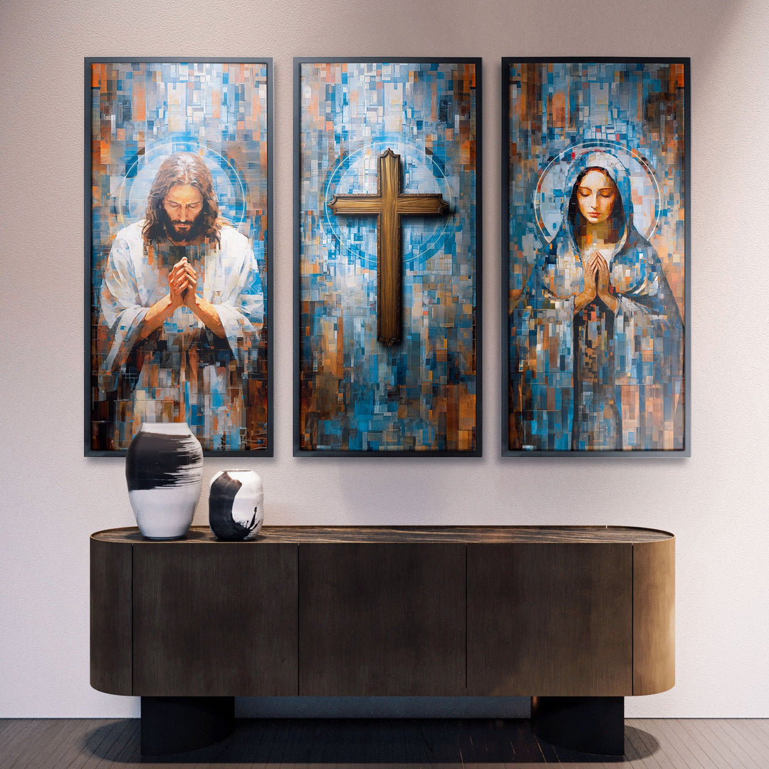 Catholic Wall Art Set - Jesus Christ
