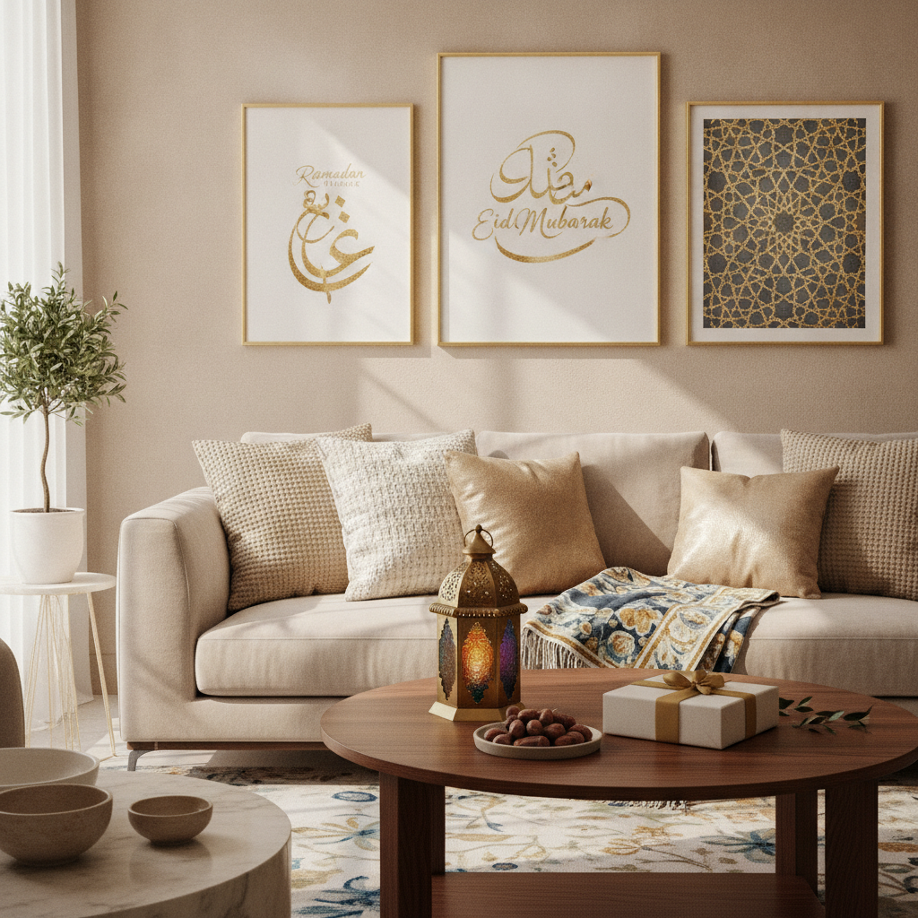 Ramadan & Eid Home Decor 2026: Room-by-Room Islamic Wall Art Ideas + Shoppable Picks
