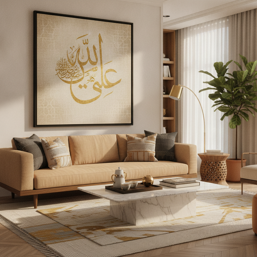 Mixing Traditional Islamic Patterns with Contemporary Design: 9 Actionable Tips to Style Islamic Wall Art