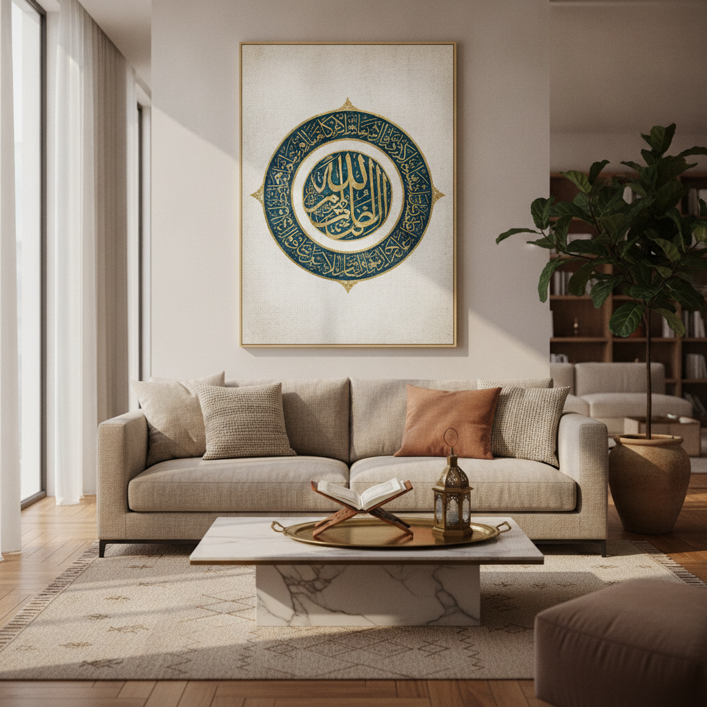 Islamic Canvas Art vs Paper Prints: Which Is Better? Durability, Framing, Cost-per-Year & Room-by-Room Picks to Choose the Best Islamic Wall Art