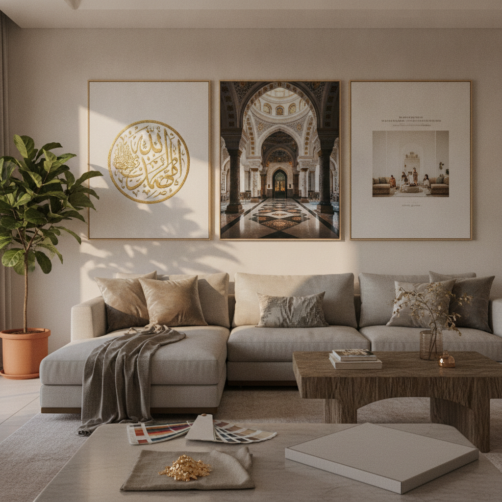 Canvas Printing Techniques for Islamic Wall Art: Giclee vs Inkjet vs UV — Materials, Finishes & Buying Guide