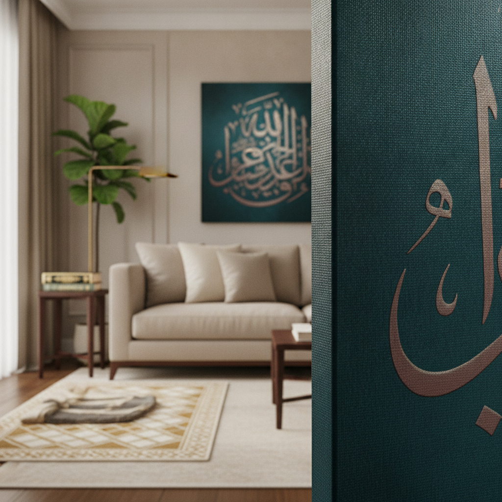 Why Choose Islamic Canvas Art: Durability, Printing Techniques & Finish Options for Lasting Quran & Arabic Calligraphy Prints