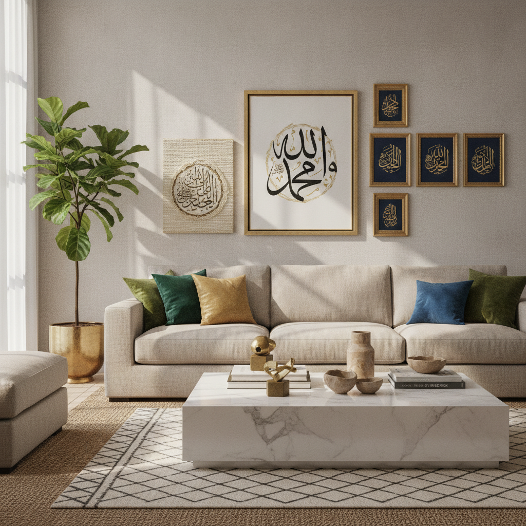 How to Choose Islamic Wall Art for Every Room (2026) — Style, Size & Perfect Placement Tips