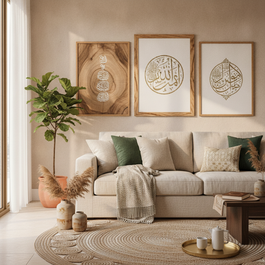 Sustainable Islamic Home Decor in 2026: Eco-Friendly Materials, Certifications & Where to Buy Islamic Wall Art