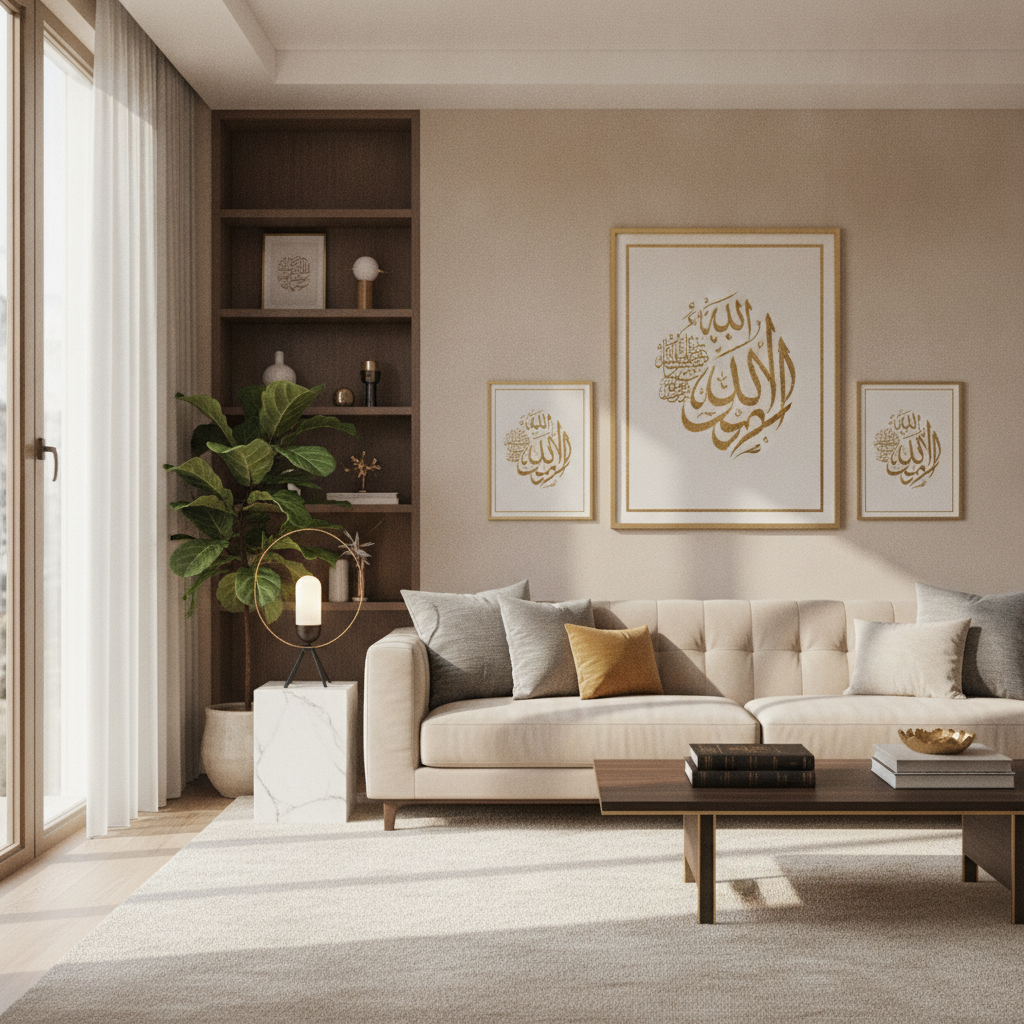 How to Select Quran Wall Art: Choosing Surahs, Arabic Calligraphy Styles, Sizes & Respectful Display — A Practical Buyer's Guide