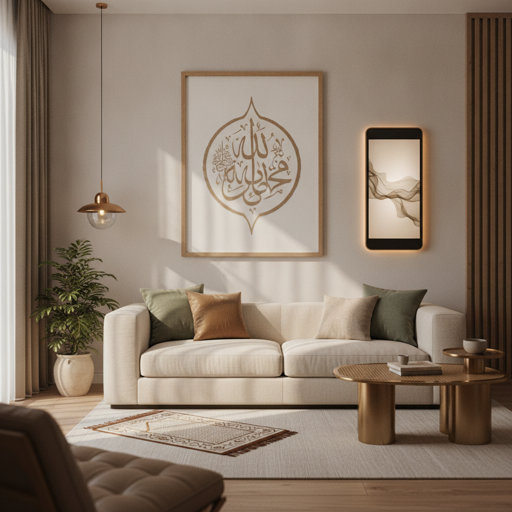 Islamic Wall Art Trends 2026: Minimalist Calligraphy, Sustainable Mate ...