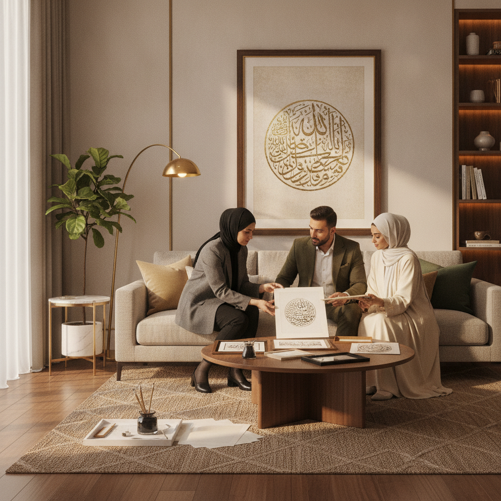 How to Commission Custom Quran Wall Art: Step-by-Step Calligraphy Commissions, Pricing, Timelines, Materials & Framing | ArtByYusuf