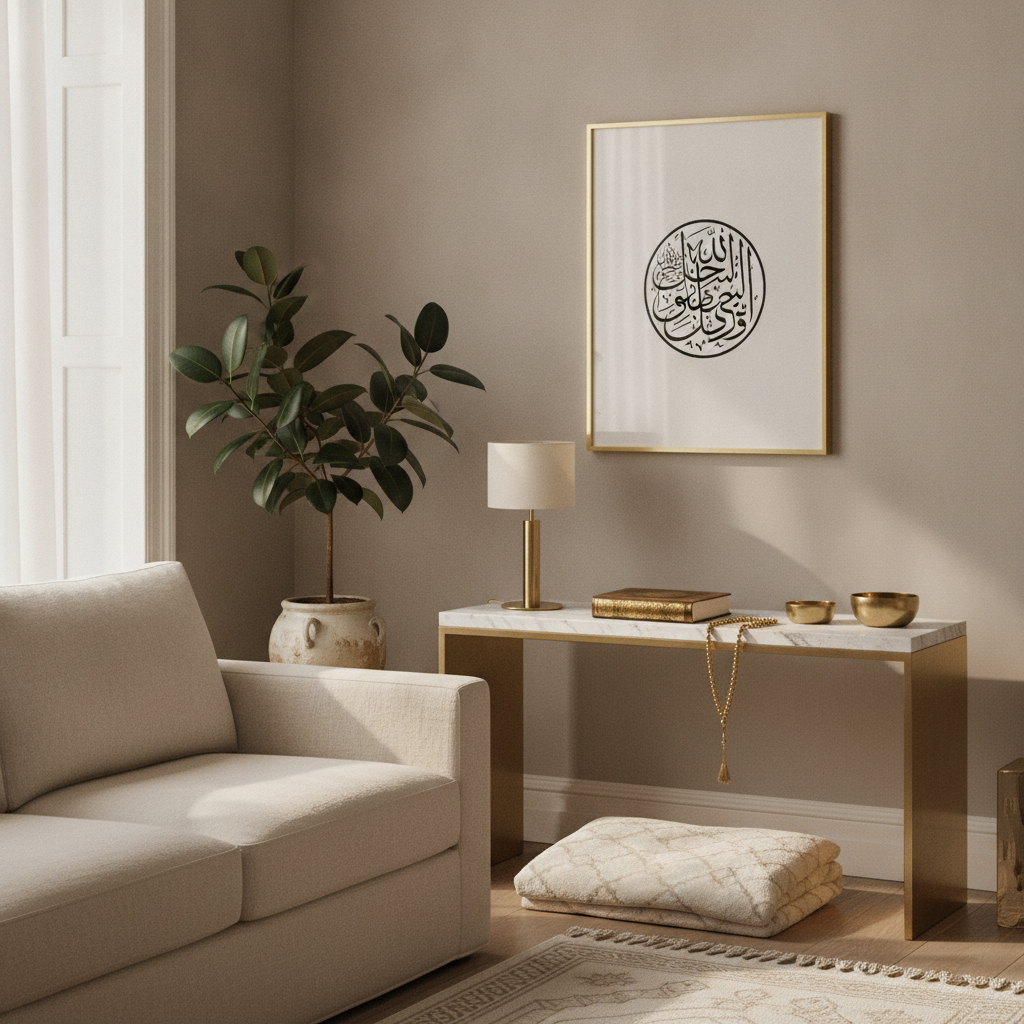 Best Quran Wall Art for Small Spaces: Compact Prints, Framing & Placement Ideas