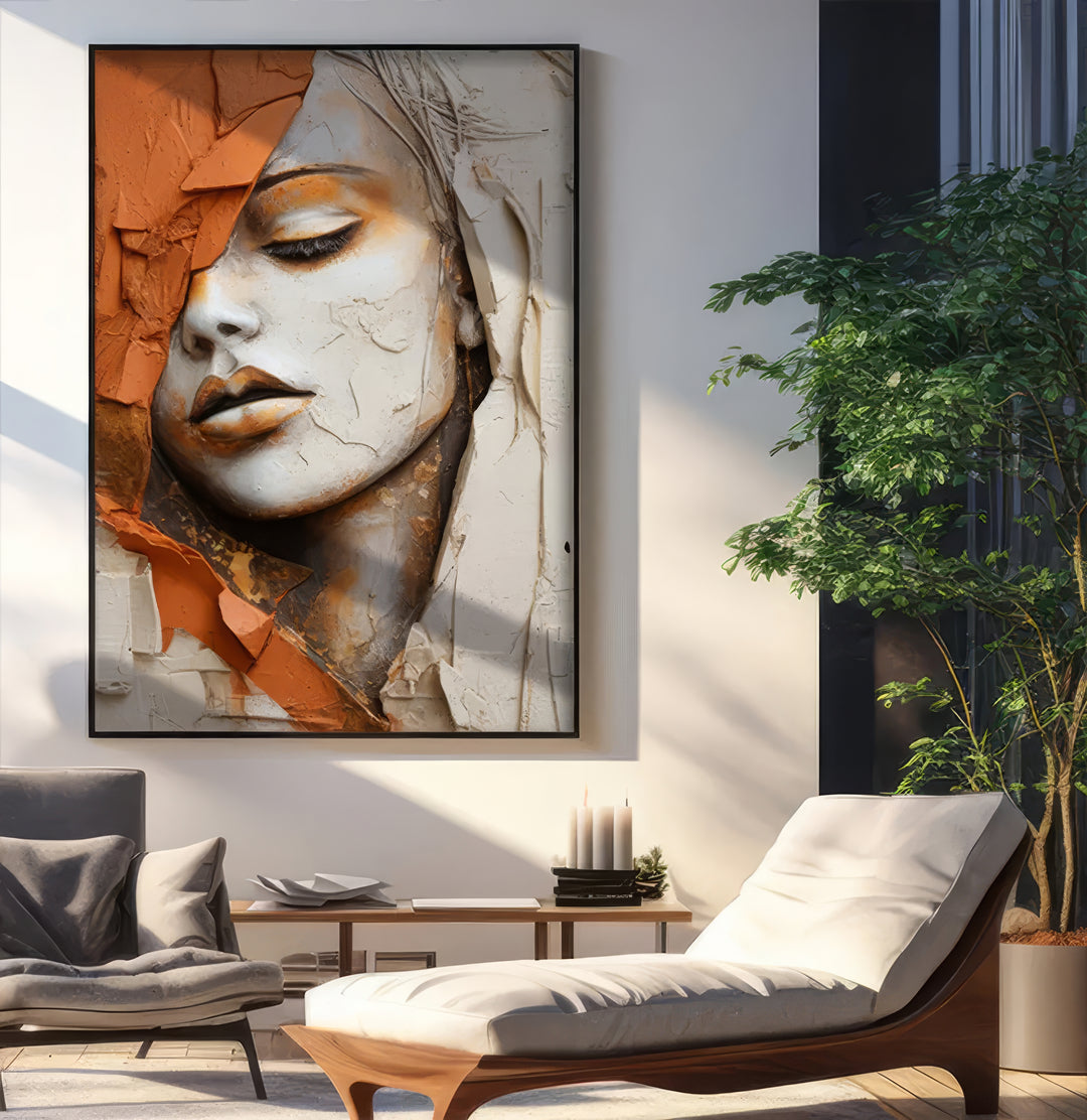 Abstract Woman Face