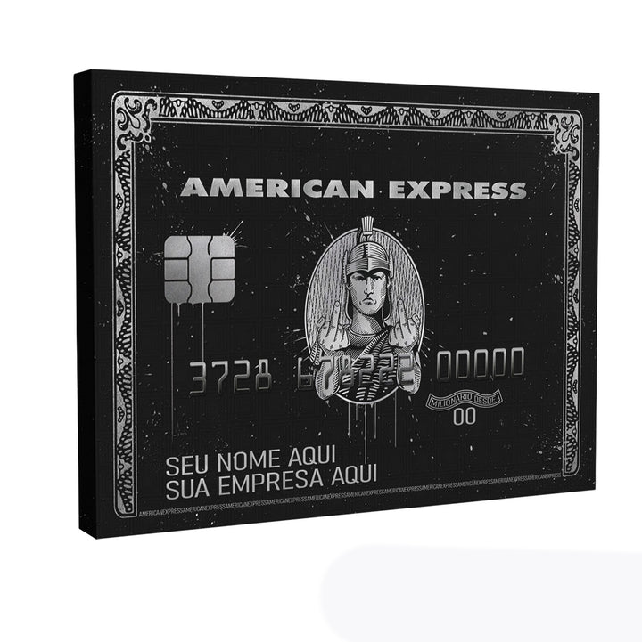 AMEX BLACK Custom Name