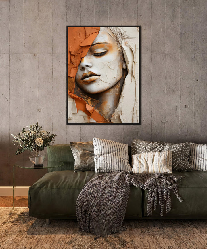 Abstract Woman Face