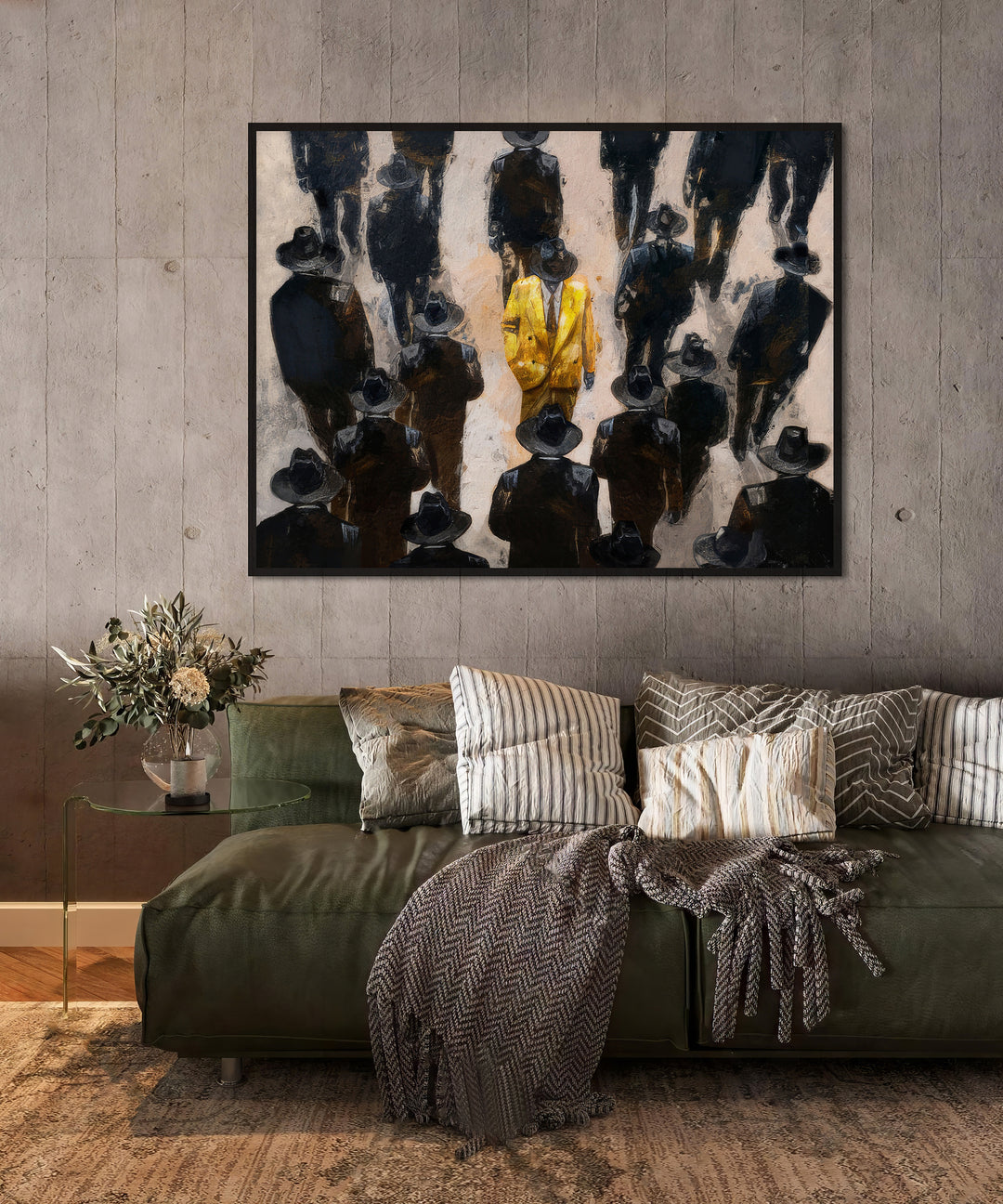 Success Canvas Print Motivational Office Decor