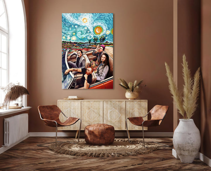 Vincent Van Gogh Roadtrip Graffiti Pop Art