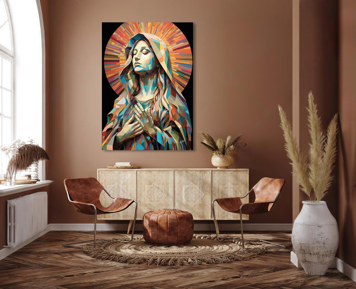 Mother Mary Sacred Painting