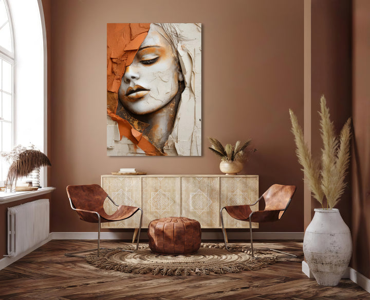 Abstract Woman Face