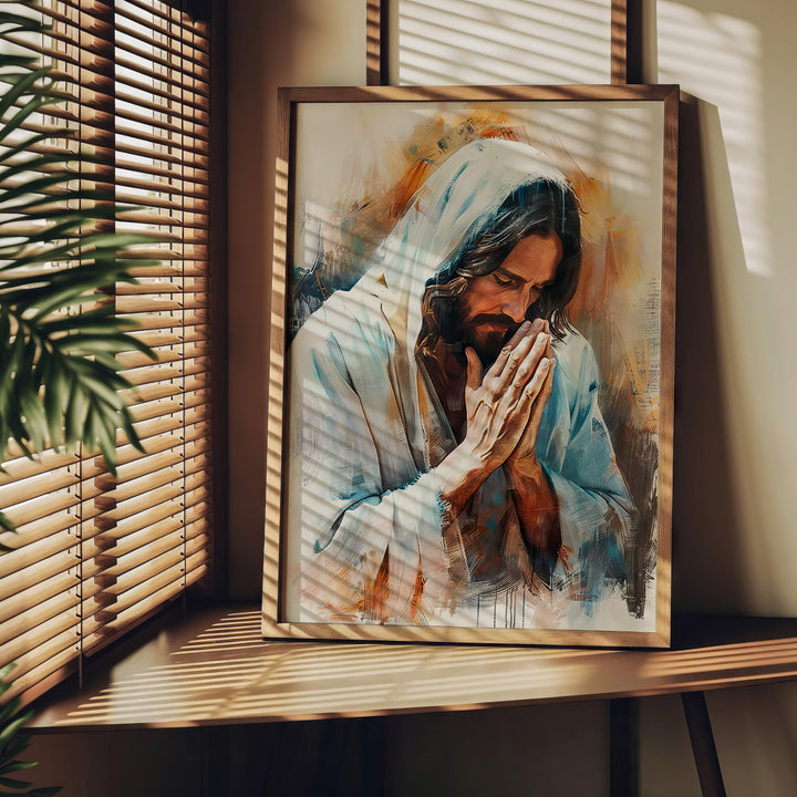 Jesus the Savior Lux'Art Painting