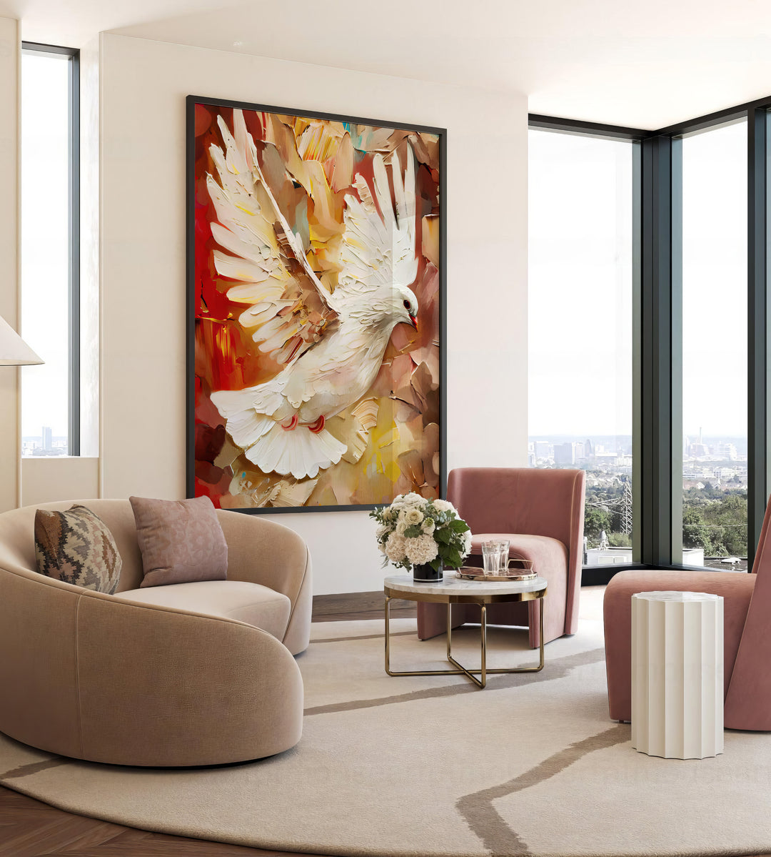 Pigeon Dove Painting