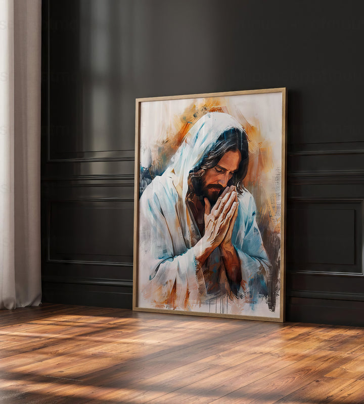 Jesus the Savior Lux'Art Painting