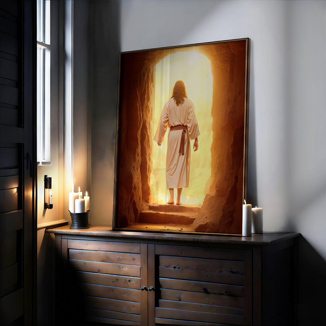 The Return of Christ Painting  Jesus Wall Art
