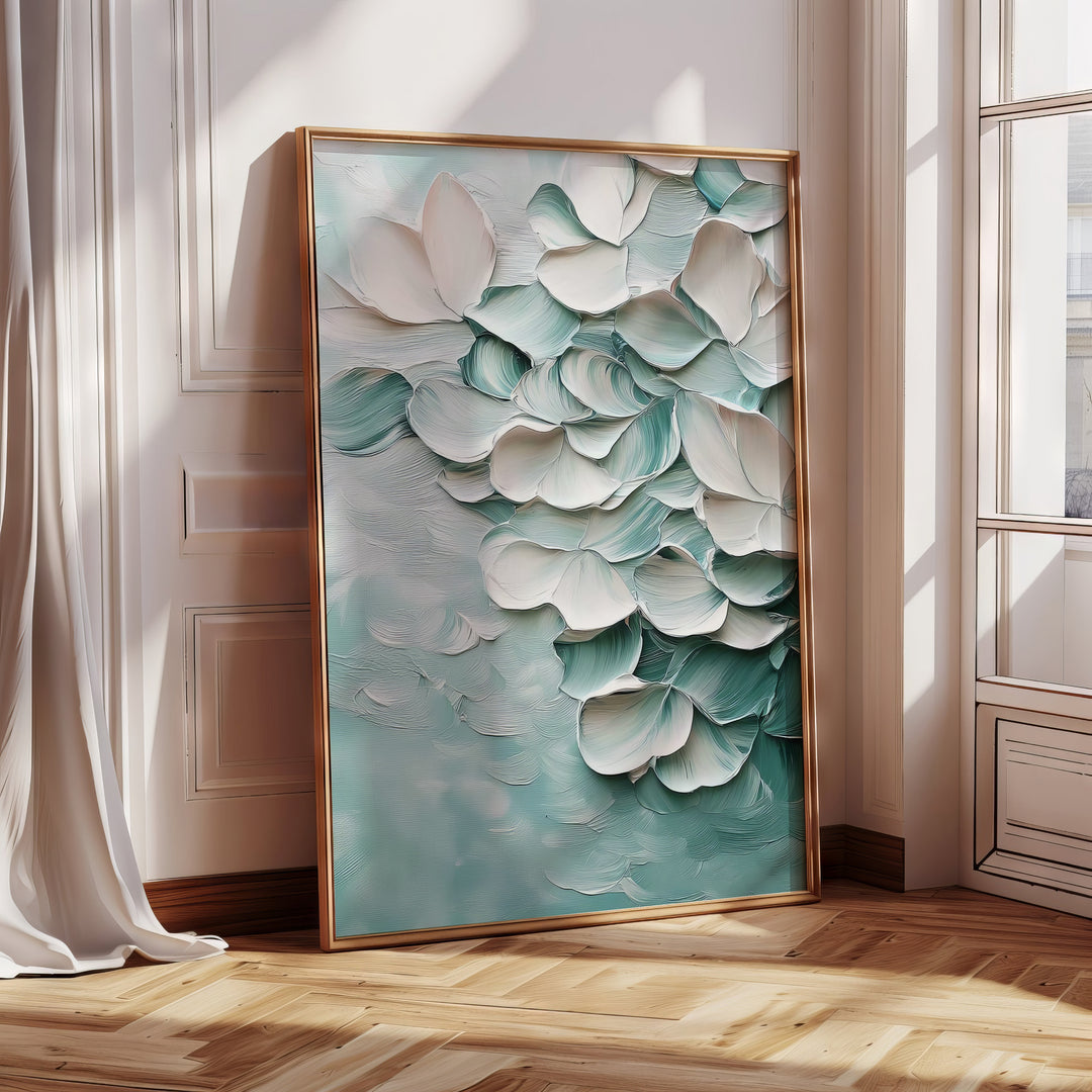 Abstract Floral Wall Art