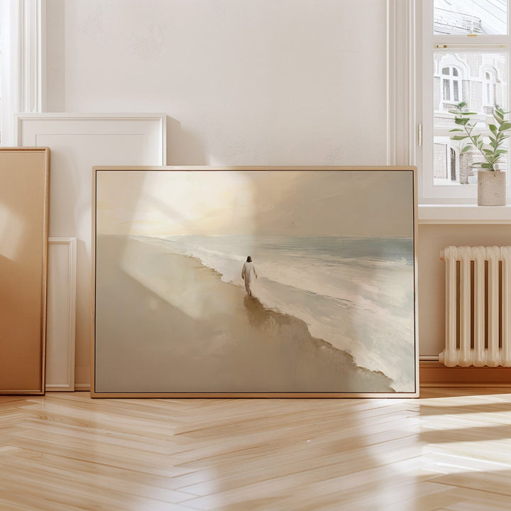 Jesus on the Water Minimal Wall Art