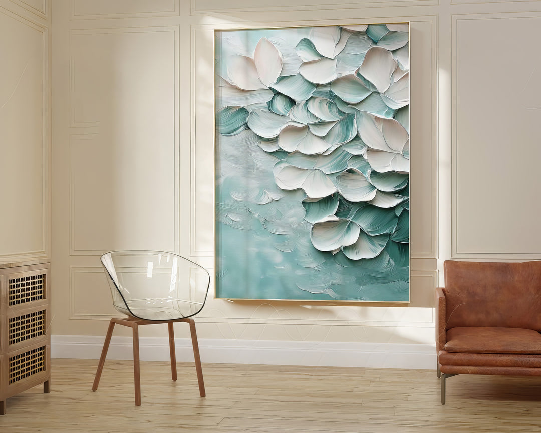 Abstract Floral Wall Art
