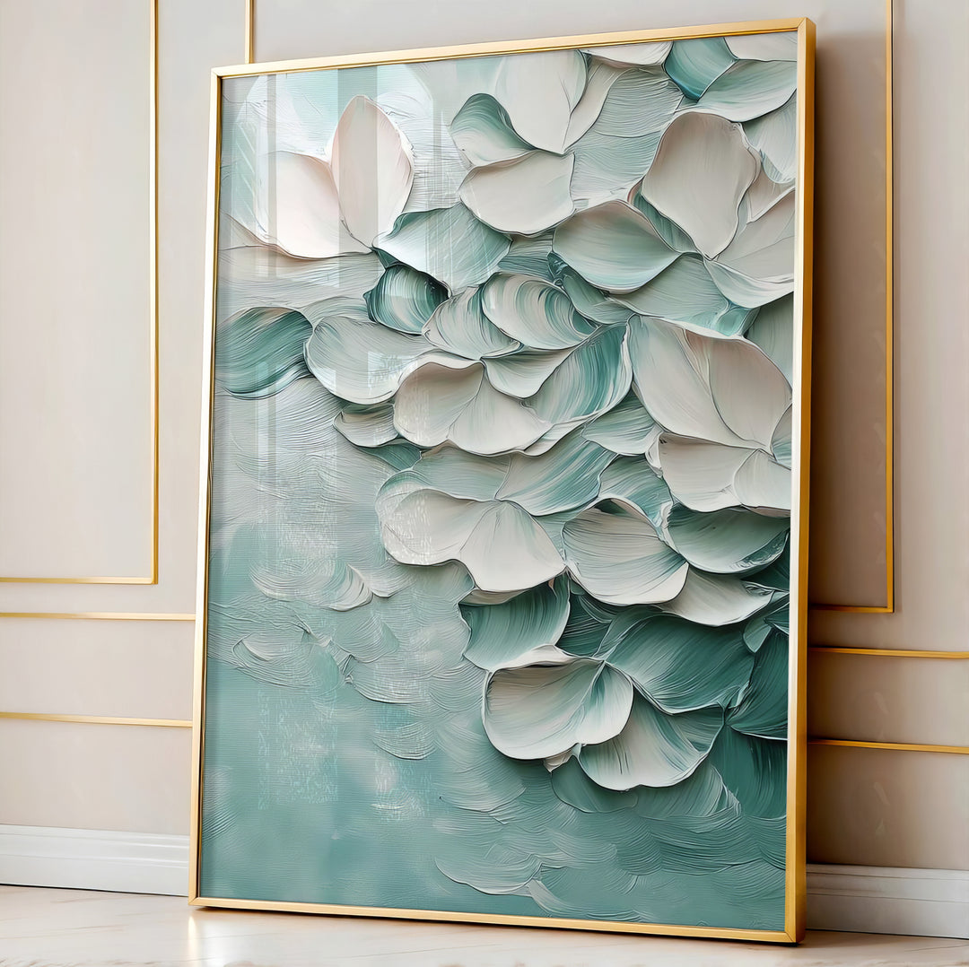 Abstract Floral Wall Art
