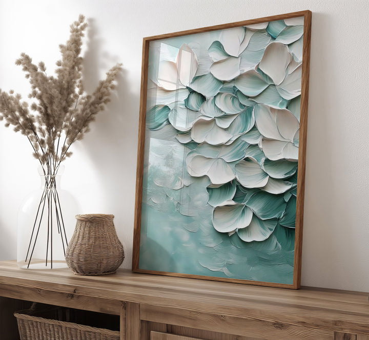Abstract Floral Wall Art