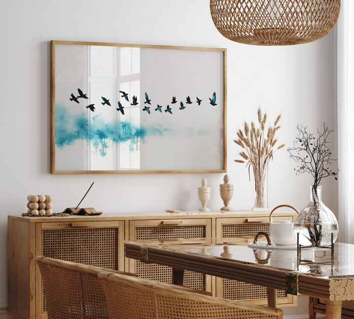 Minimalist Birds Canvas Wall Art – Freedom & Harmony