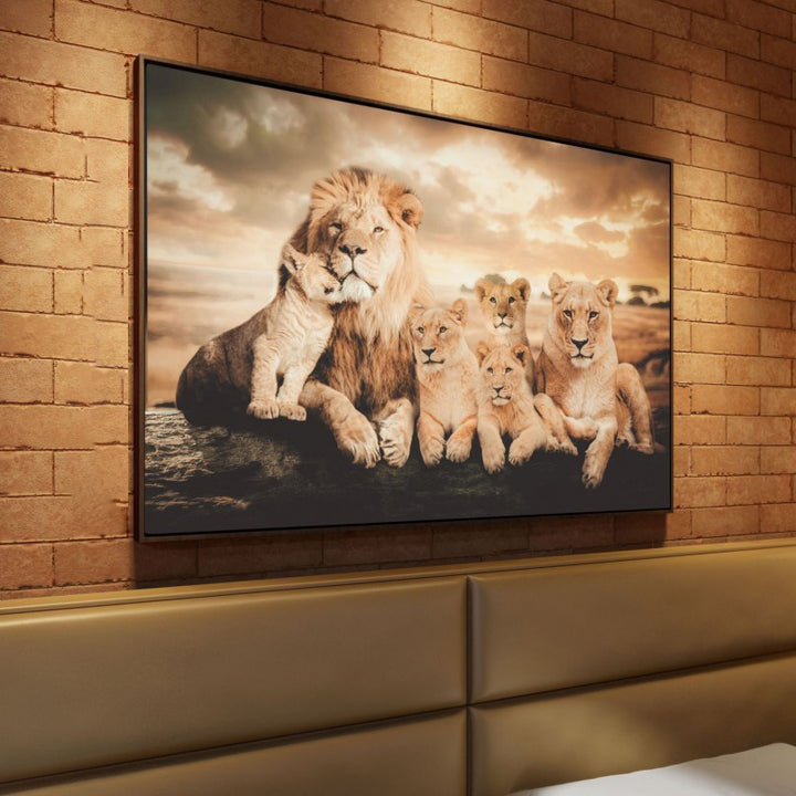 Lion Family Wall Art