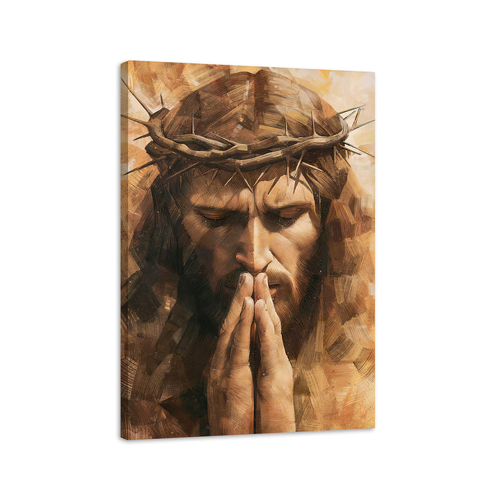 Jesus Canvas Print Modern Religious Wall Art