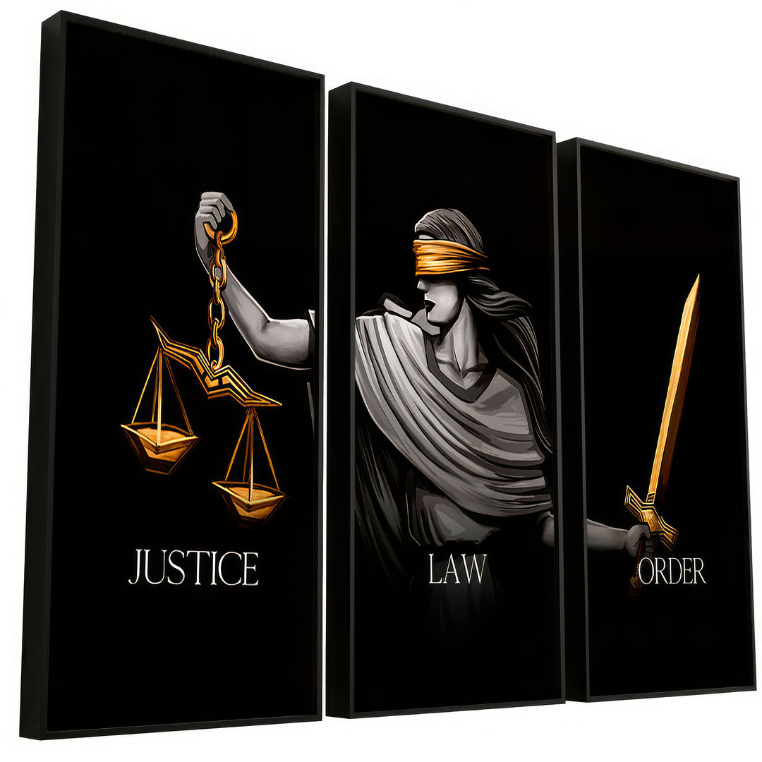 God of Justice , Lawyer Wall Art, Motiational Decor