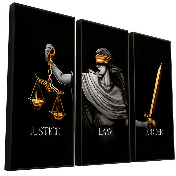 God of Justice , Lawyer Wall Art, Motiational Decor