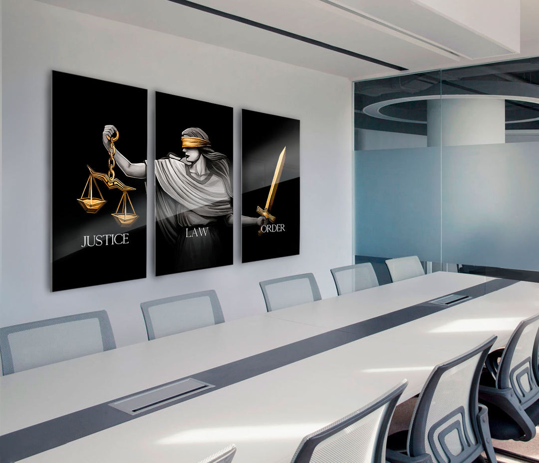 God of Justice , Lawyer Wall Art, Motiational Decor