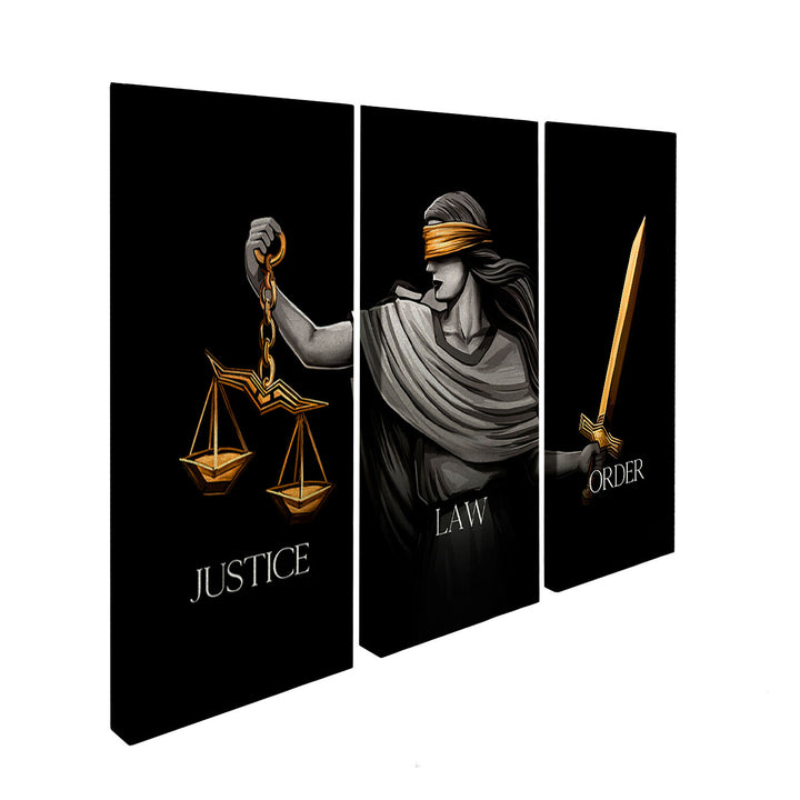 God of Justice , Lawyer Wall Art, Motiational Decor