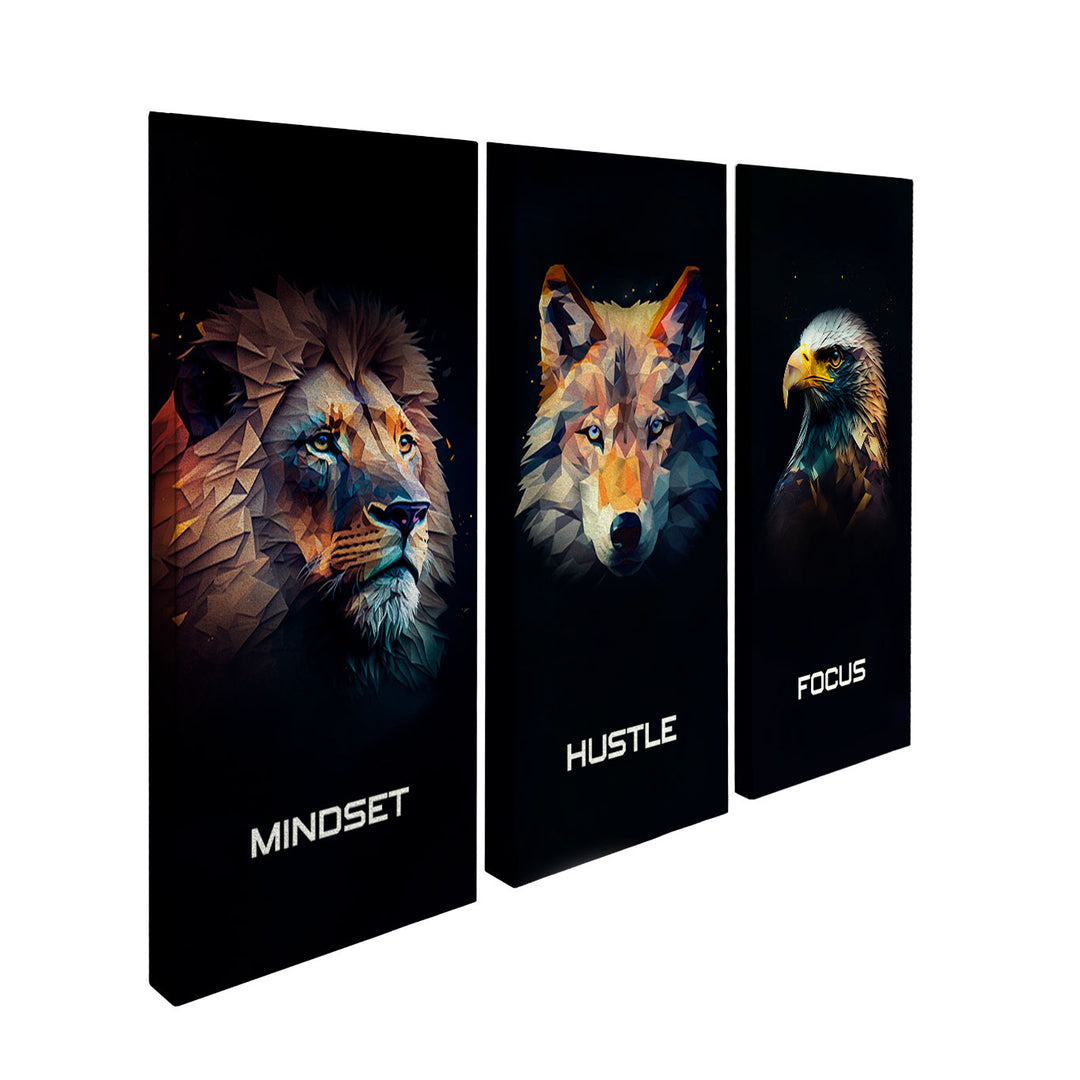 Motivational Animal Home Office Decor