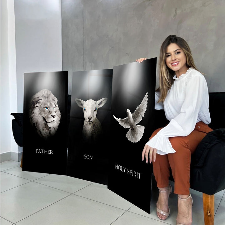 Holy Spirits Sacred Catholic Wall Canvas Prints