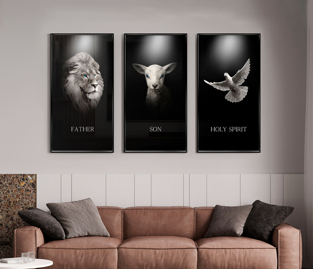 Holy Spirits Sacred Catholic Wall Canvas Prints