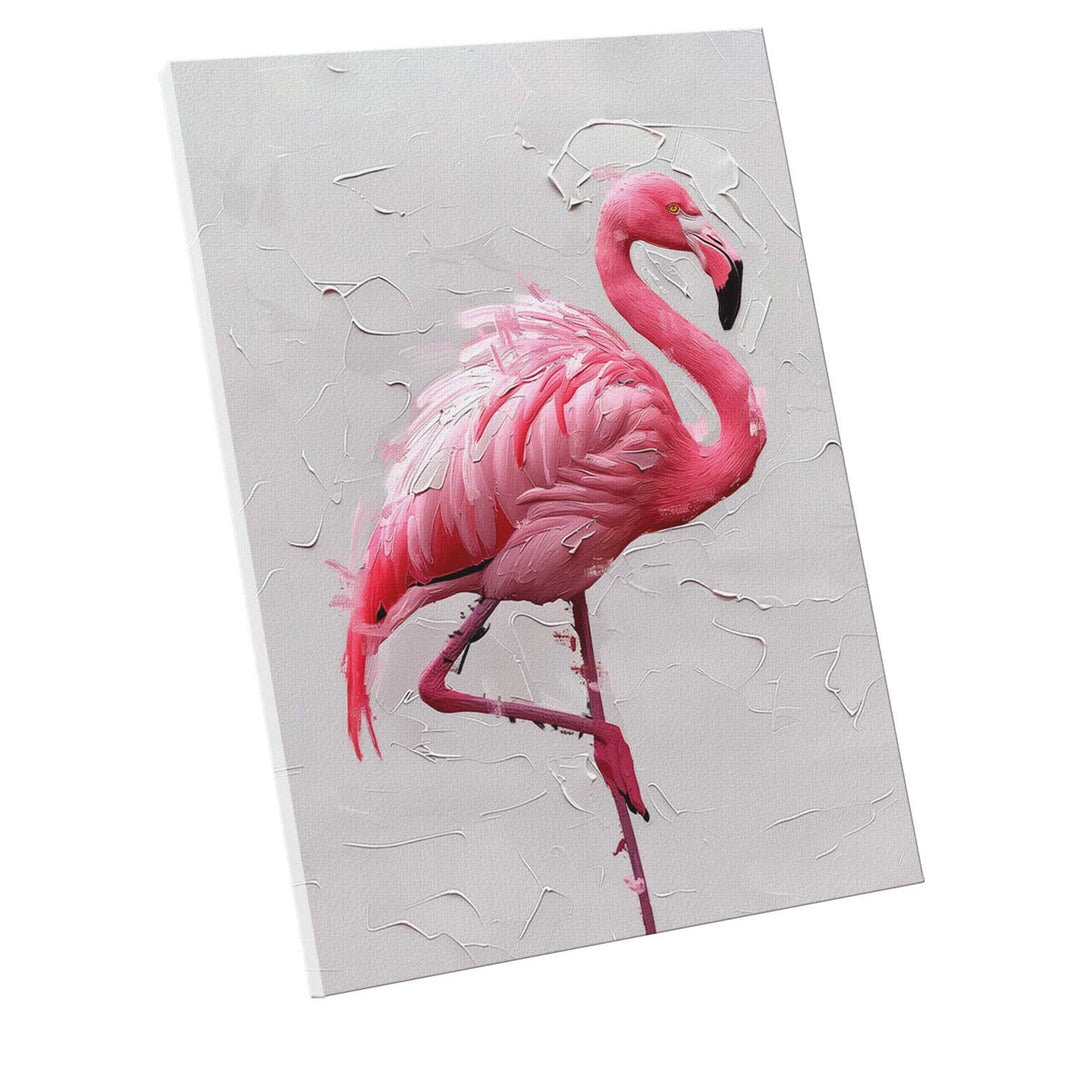 Charming Flamingo Painting