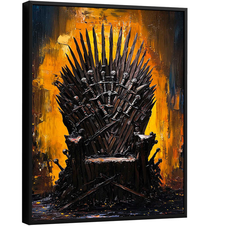 Iron Games of Throne Painting