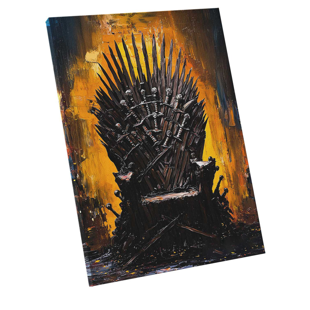 Iron Games of Throne Painting