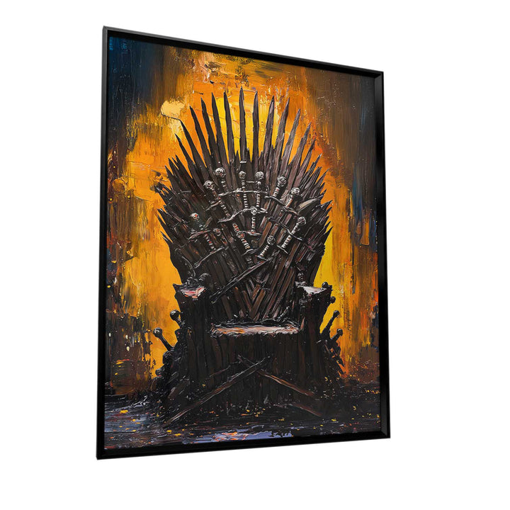 Iron Games of Throne Painting