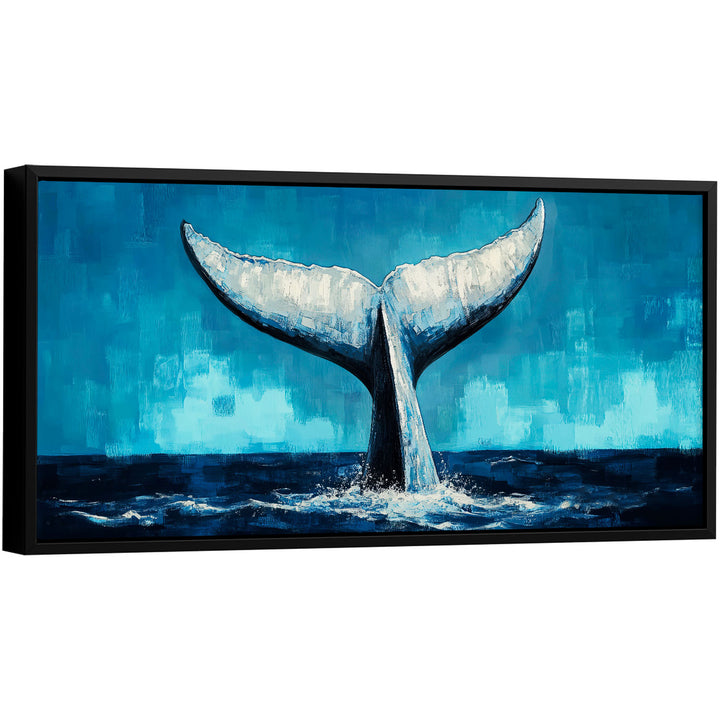 Majestic Whale Tail Painting
