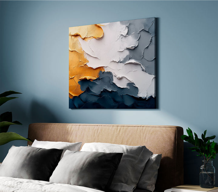 Abstract Painting Captivating Brushstrokes