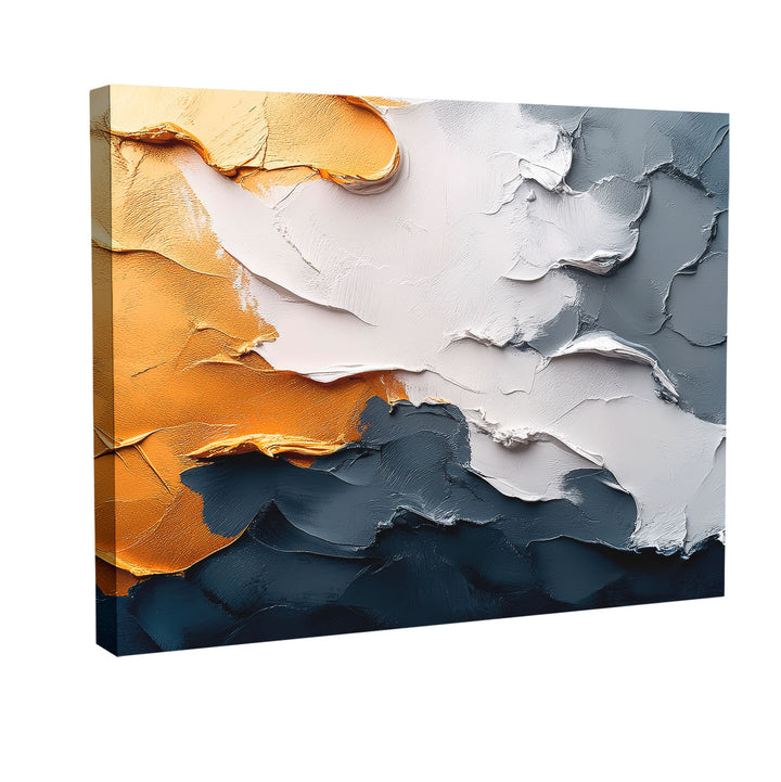 Abstract Painting Captivating Brushstrokes