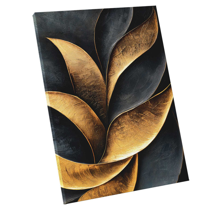 Abstract Painting Growing Foliage