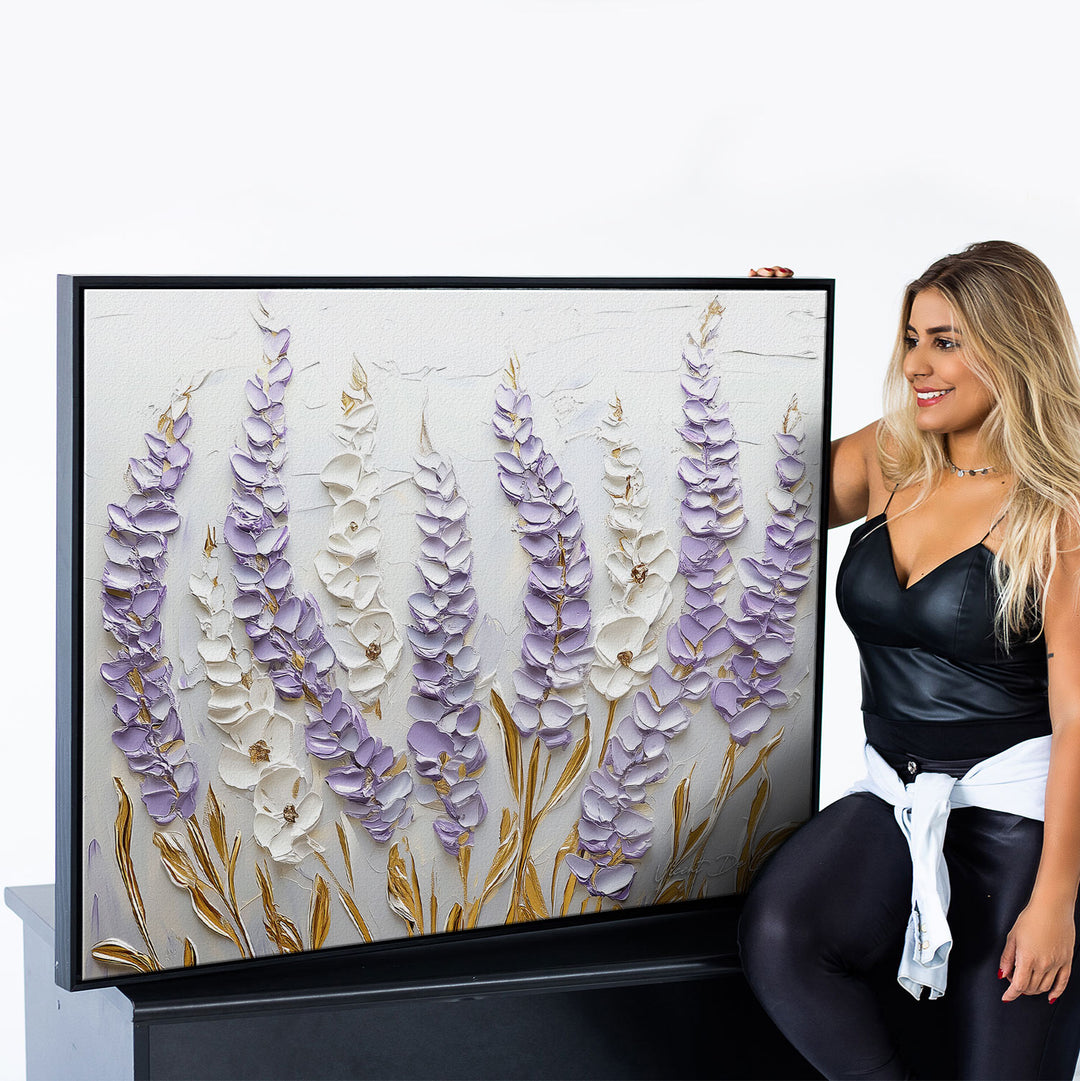 Lavender Lightness Painting