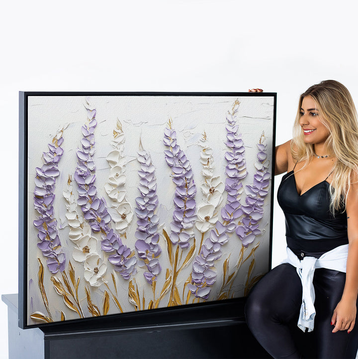 Lavender Lightness Painting