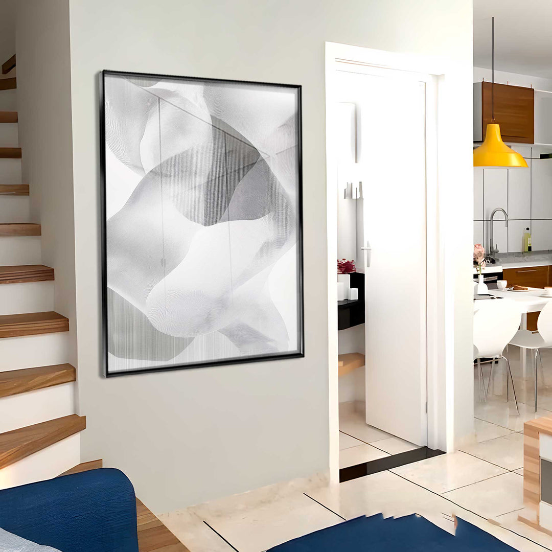 Abstract Painting Lines In Motion