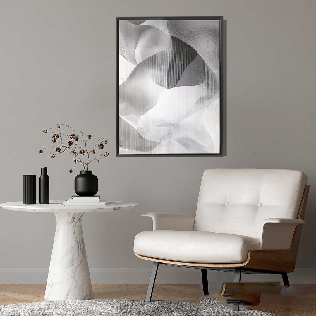 Abstract Painting Lines In Motion